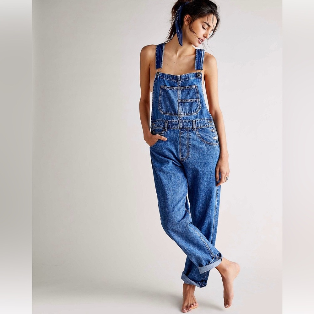 Free People” we the free”Ziggy overall size small